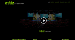 Desktop Screenshot of ostizaudiovisuales.com